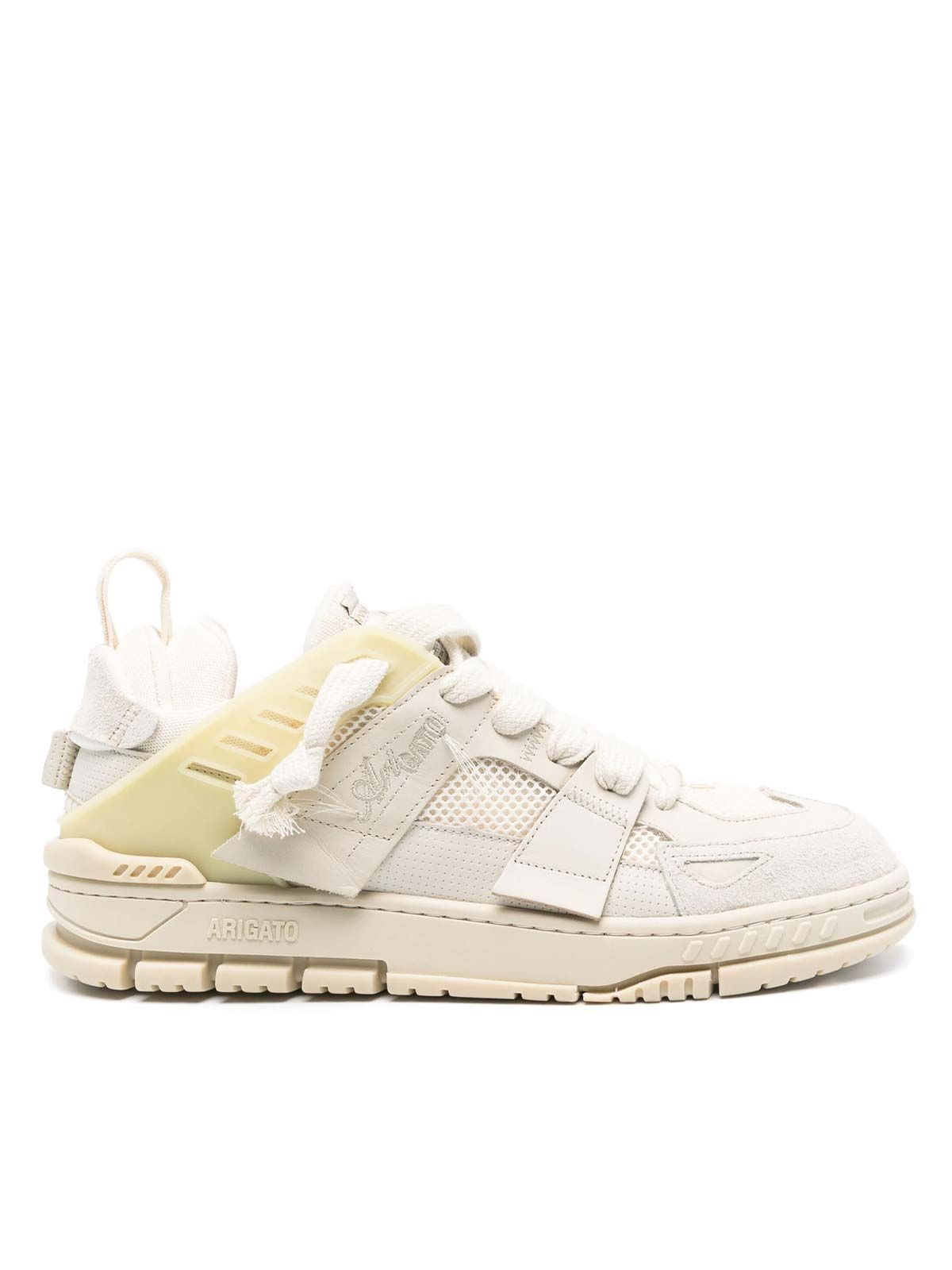 eRiNGo　0226 Sneakers Axel Arigato Area Patchwork crema da uomo
